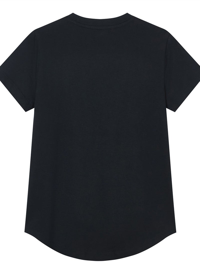 GIORDANO Women’s Regular Fit Cotton Crew Neck Printed Tee - Image 2